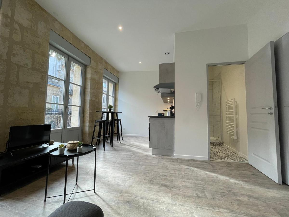 Magnifique Appartement Pour 2 Avec Climatisation Et Belle Pierre Bordelaise Bordeaux Exterior photo